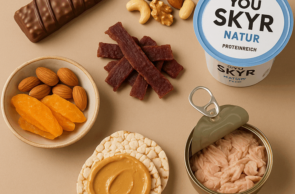 Die 7 besten Fitness-Snacks für unterwegs in der Schweiz